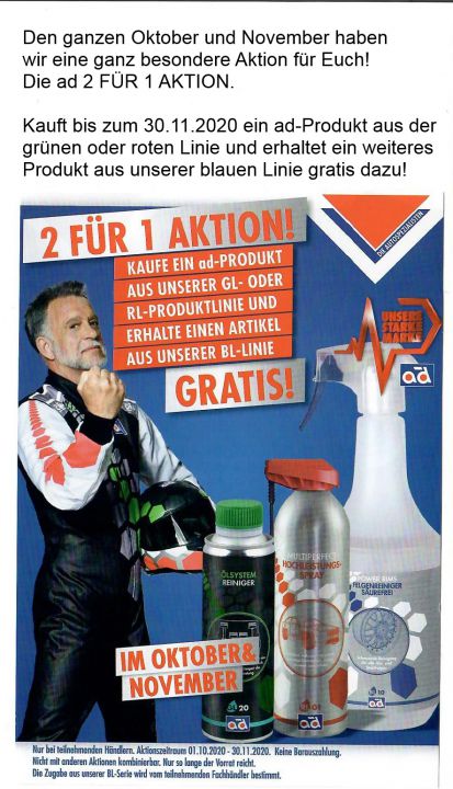 Die 2 für 1 AKTION